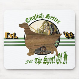 Geschenke von English Setter Art Mousepad