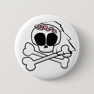 Geschenke von Skull Bride Button