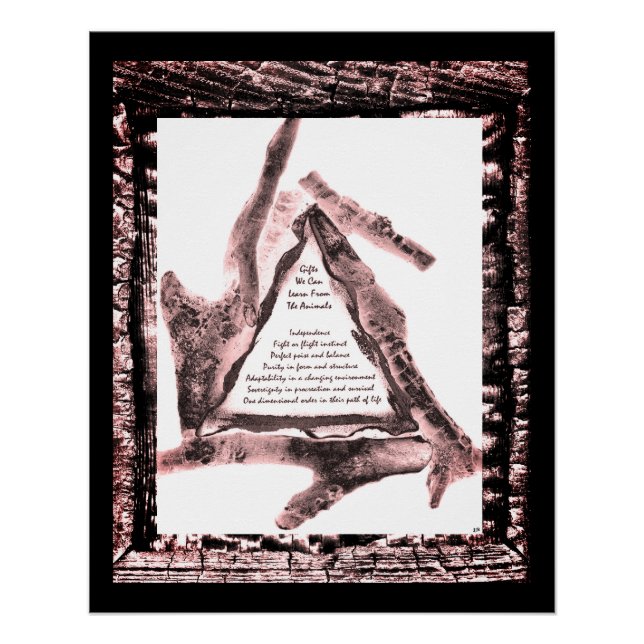 Geschenke von Tieren Poster (Vorderseite)