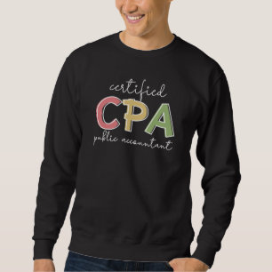 Geschenke von Wirtschaftsprüfern mit CPA-Zertifizi Sweatshirt