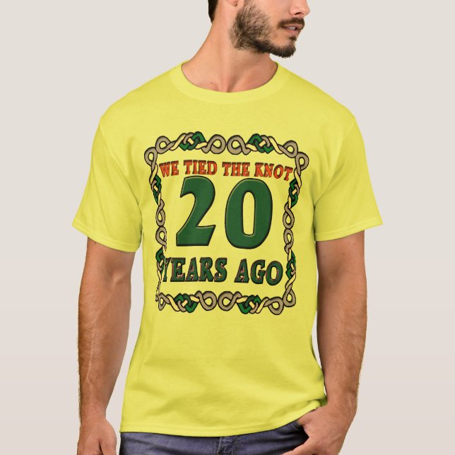 Geschenke zum 20. Geburtstag T-Shirt (Vorderseite)