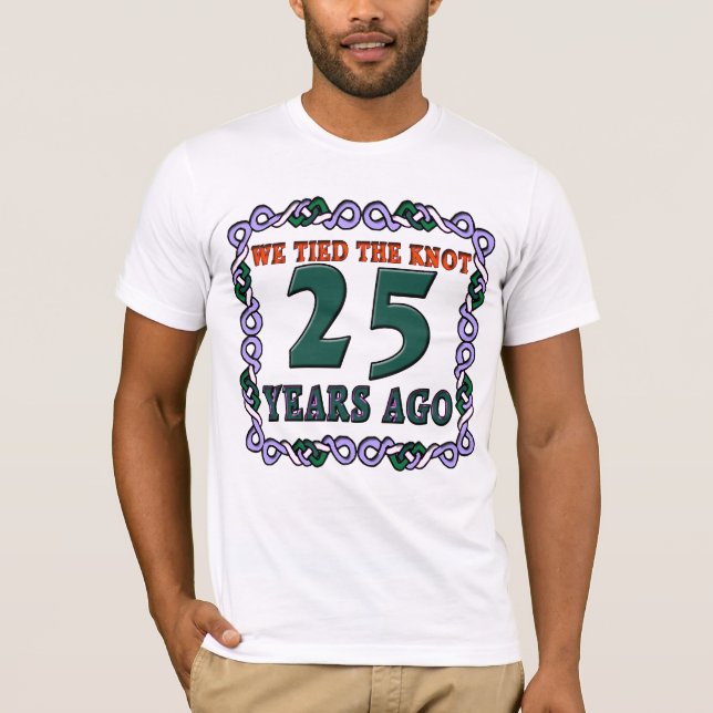 Geschenke zum 25. Geburtstag T-Shirt (Vorderseite)