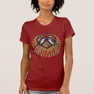 Geschenke zum 25. Geburtstag T-Shirt