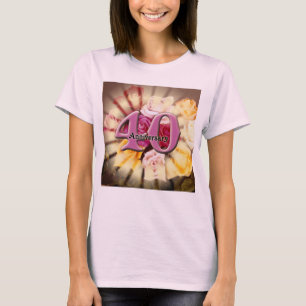 Geschenke zum 40. Hochzeitstag T-Shirt
