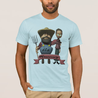 Geschenke zum 45. Hochzeitstag T-Shirt