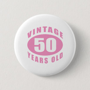 Geschenke zum 50. Geburtstag für sie Button