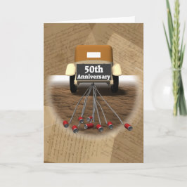 Geschenke zum 50. Hochzeitstag Karte