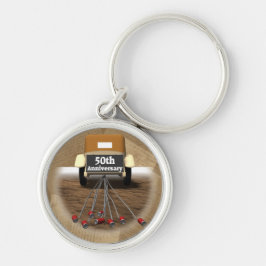 Geschenke zum 50. Hochzeitstag Schlüsselanhänger