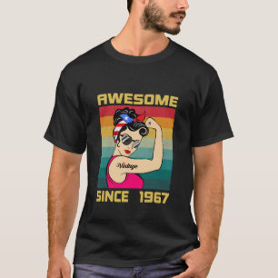 Geschenke zum 59. Geburtstag für Frauen Vintage Aw T-Shirt