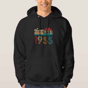 Geschenke zum 70. Geburtstag Vintage Geboren 1955 Hoodie