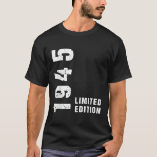 Geschenke zum 80. Geburtstag Männer Frauen Vintage T-Shirt