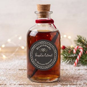 Geschenke zum Backen an Feiertagen Runder Aufkleber