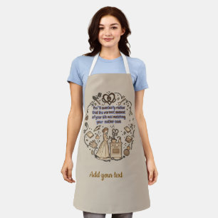Geschenke zum Muttertag Schürze