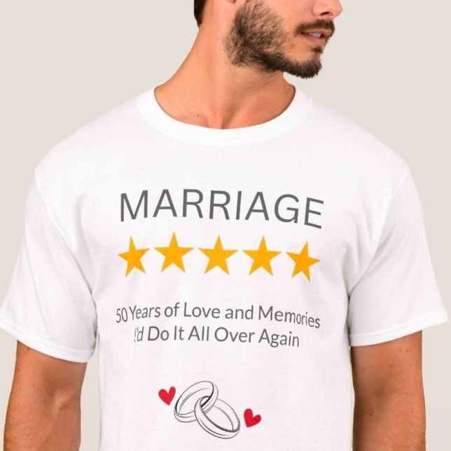 Geschenke zum personalisierten Jahrestag - Kundens T-Shirt (Personalized Anniversary Gifts - Custom Couple)