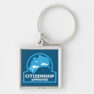 Geschenke zur australischen Staatsbürgerschaftsfei Schlüsselanhänger