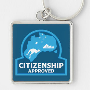 Geschenke zur australischen Staatsbürgerschaftsfei Schlüsselanhänger