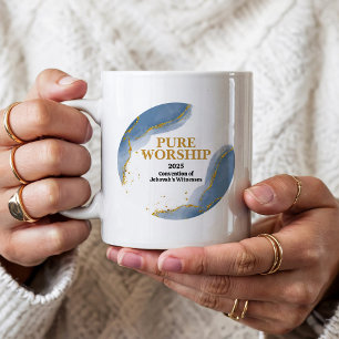 Geschenke zur Pure Worship 2025 Konvention JW Kaffeetasse