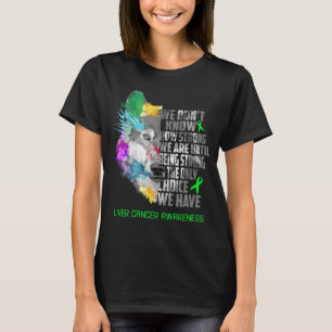 Geschenke zur Unterstützung von Leberkrebs T-Shirt