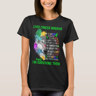 Geschenke zur Unterstützung von Leberkrebs T-Shirt