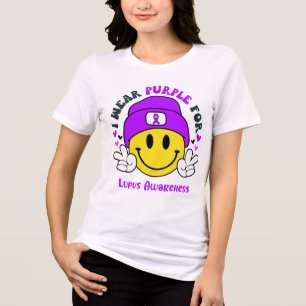 Geschenke zur Unterstützung von Lupus Awareness Ri Tri-Blend Shirt