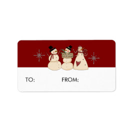 Geschenketags für Feiertage Adressaufkleber