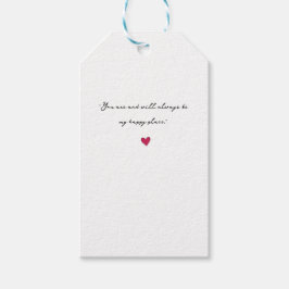 Geschenketags & Geschenkpackungen Herz Geschenkanhänger