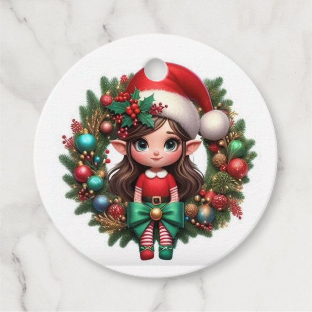 Geschenketikett Geschenkanhänger (Vorderseite)