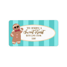 Geschenketiketten für individuell anpassbare Produ