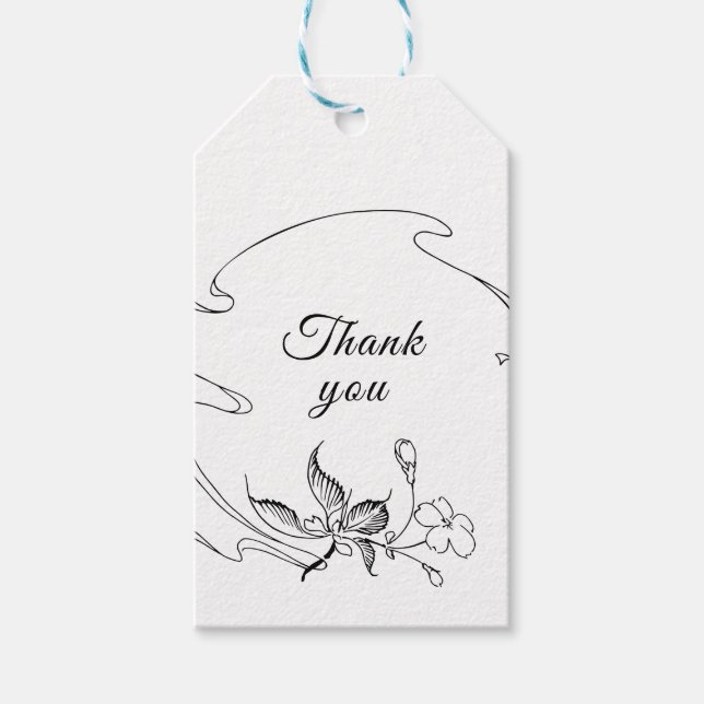 Geschenketiketten Geschenkanhänger (Vorderseite)