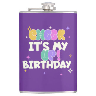 GESCHENKFLASCHE ZUM GEBURTSTAG IM HOME/KÜCHE-BEREI FLACHMANN