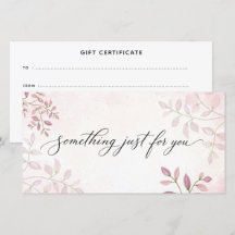 Geschenkgutschein 'Ausgewählt nur für Sie'