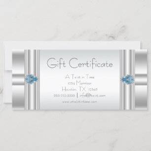 Geschenkgutschein Blue Business Geschenkgutscheine