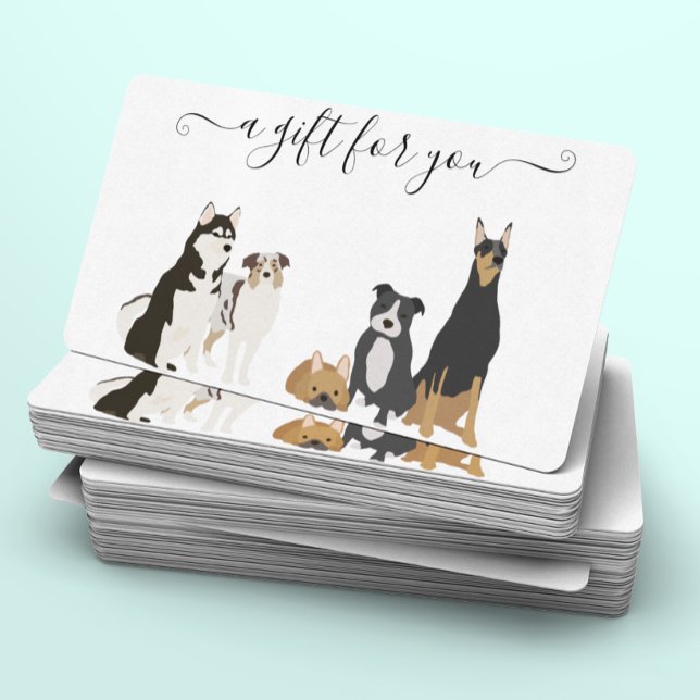 Geschenkgutschein Boarding Hunde Erwachsener Haust (Von Creator hochgeladen)