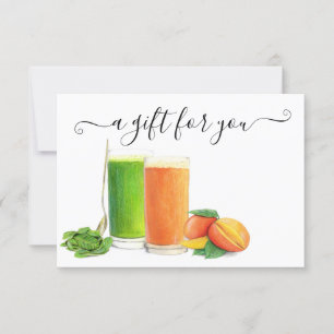Geschenkgutschein Ernährungsberater Smoothie