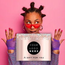 Geschenkgutschein Feiertage Schönheit Rose Makeup 