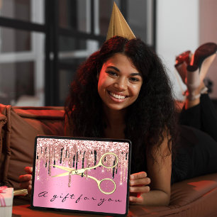 Geschenkgutschein Friseursalon Rosa Visitenkarte