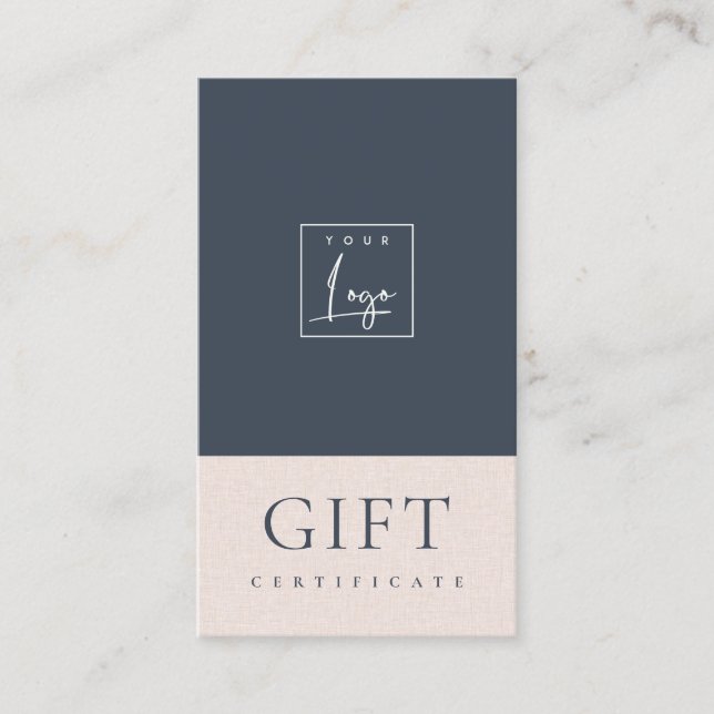 Geschenkgutschein für das Geschenk für das Logo "N Visitenkarte (Vorderseite)