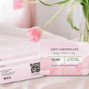 Geschenkgutschein für die Rosa Blumenmutter