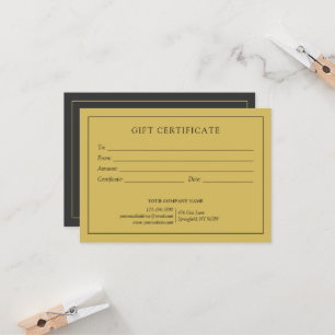Geschenkgutschein für Elegantes einfaches graues B
