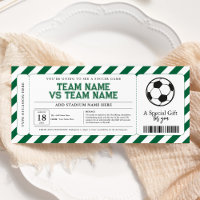 Geschenkgutschein für Fußballüberraschung