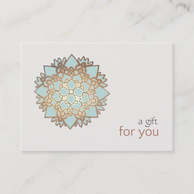 Geschenkgutschein für Heilkunst Rabattkarte (Vorderseite)