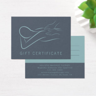 Geschenkgutschein für Massagetherapeuten