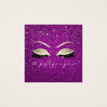 Geschenkgutschein Gold Glitzer Lashes Rosa Makeup