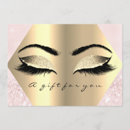 Geschenkgutschein Lash Pink Diamant Schönheitsmitt