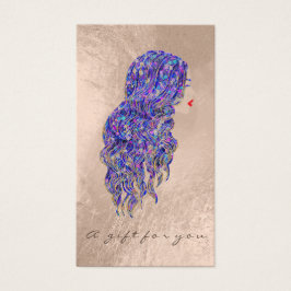 Geschenkgutschein Mermaid Gold Friseur Makeup