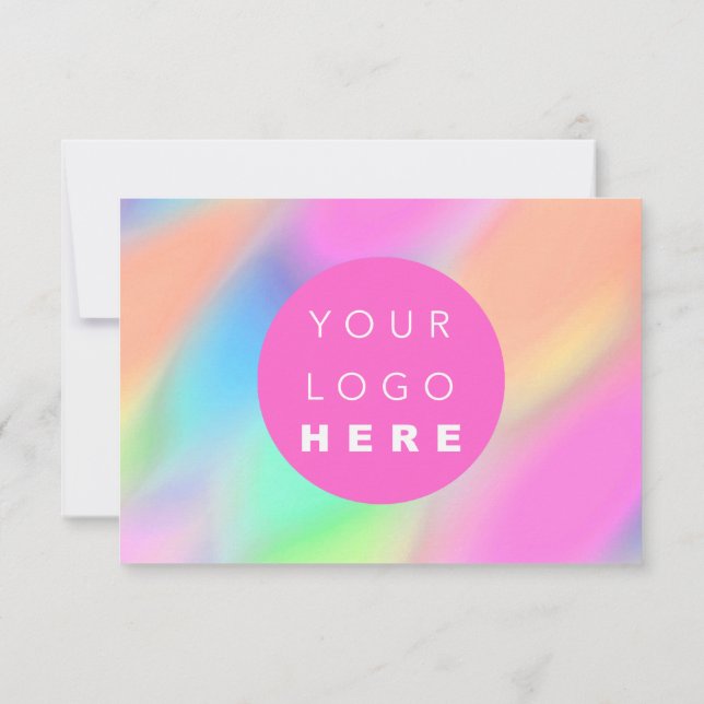 Geschenkgutschein Modernes Soziallogo QR (Rückseite)