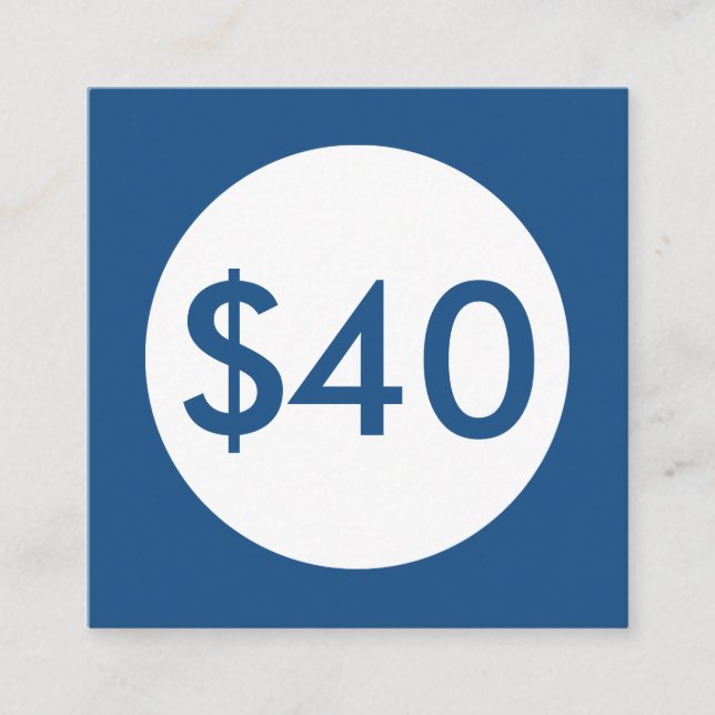 Geschenkgutschein Rabattkarte (Vorderseite)