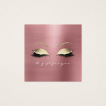 Geschenkgutschein Rose Roter Bean Gold Lashes Make