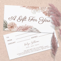 Geschenkgutschein von Boho Rose