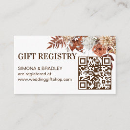 Geschenkgutscheine für die erdige Wüste - Braunbrä Begleitkarte